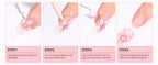 Nail Glue Remover for Press on Nails, 50ML Nail Glue Remover for UV Nail Glue, Non acetone Gentle Glue Off for False Nails Glue