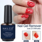 NAILCO 15ml Magic Fast Nail Gel Polish Remover Clean UV Soak Off Semi Permanent Varnish Nail Art Removal Tools Manicure Product