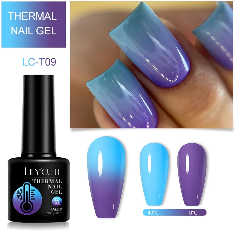 LILYCUTE 5ML Metallic Painting Liner Gel Nail Polish Super Bright Gold Silver Mirror Drawing Gel Semi Permanent Line French Nail