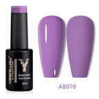 YOKEFELLOW 10ml Jelly Nude Gel Nail Polish High Quality Translucent Pink Nail Gel Varnish Soak Off UV Gel Polish Long Lasting