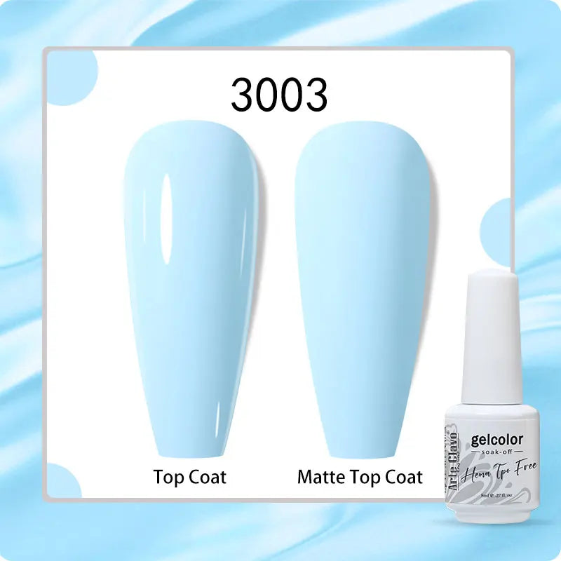 Arte Clavo 8ml HEMA TPO Free Gel Nail Polish Nail Art Manicure Semi Permanent Gel UV Hybrid Varnishes Base Top Coat Enamels New