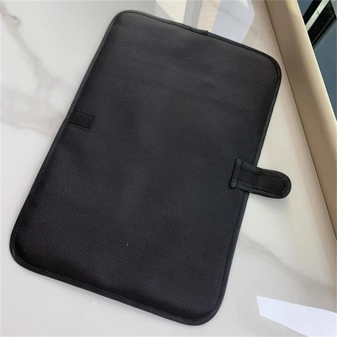 Hair Straightener Mat&Pouch Curling Iron Carrying Case Hair Curler Iron Pouch Heat Resistant Mat For Hair Styling Accessories