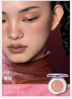 Girlcult Emotional Powder Blush Black Fuwa Cream Blusher Highlight Expansion Color White Nude Color Fine Matte Cold Natural
