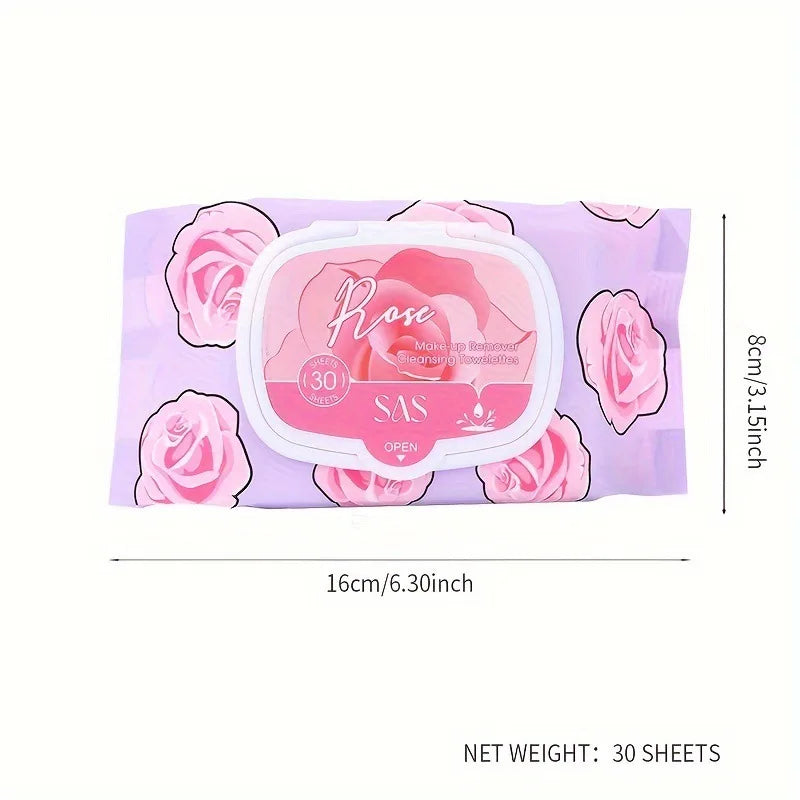 Disposable Makeup Remover Wipes Gentle Cleansing for Sensitive Skin Oil Free Hypoallergenic Facial Wipes