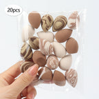 10/20/30/50/100Pcs Mini Makeup Sponges, Expand When Exposed to Water, Can Be Used Both Wet and Dry, Suitable for All Skin Types