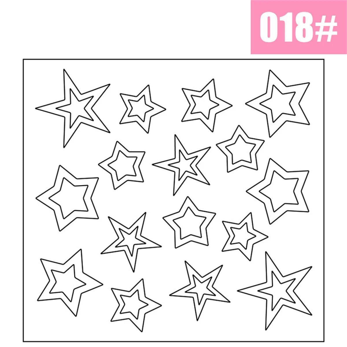 1PCS White French Manicure Strip Nails Sticker Stencil Guide French Nail Art Decals Form Fringe DIY Line Tips Decoration Tools