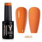 YOKEFELLOW 10ml Jelly Nude Gel Nail Polish High Quality Translucent Pink Nail Gel Varnish Soak Off UV Gel Polish Long Lasting
