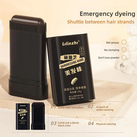 Cover Gray Hair Covering Artifacts Hair Comb Hair Color Comb Black Hair Disposable Hair Color Pen Hair Color Stick