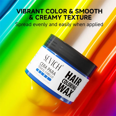 Party One-Time Hair Colour Wax 13 Colors Temporary Hair Dye Mud Easy To Wash Dyed Hair Paste Long Lasting Diy Hair Colour Cream