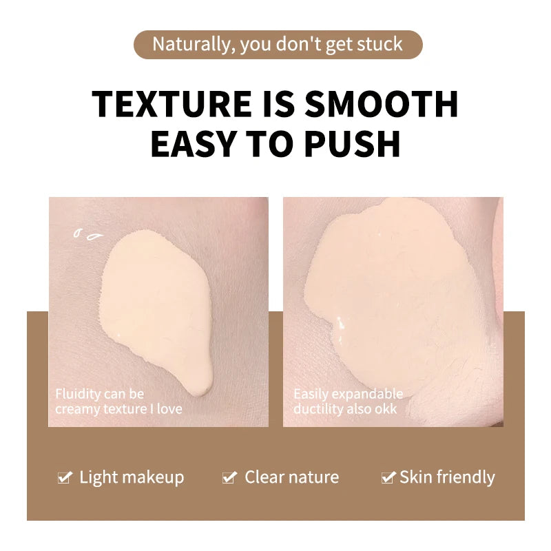 O‘CHEAL 50PA+++ Liquid Foundation Cream Lasting Coverage Makeup Concealer Moisturizing Bright Skin Tone Hydrating Beauty Cream
