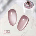 3pcs Pink Cat Eye Gel Nail Polish & Magnet Tools Set 1ja(0.34oz ) Magnetic Cats Eye Nail Gel UV Semi-permanent Varnish Nail Supp