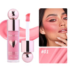 Highly Pigmented Matte Liquid Blush Long Lasting Non Fading Smooth Festival Stage Makeup Blush