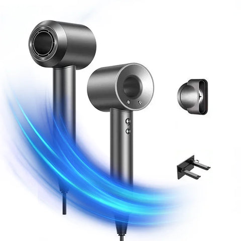 High Speed Bladeless Hair Dryer Negative Ion Fast Drying Home Powerful Hair Dryer Styling Tools 1600W High Speed Hair Dryer