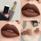 Available in 3 shades Matte Lipstick Matte Velvet Waterproof Non-fading lip gloss that enhances color and brightens lips Suitabl