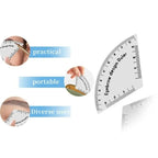 1Pcs Durable Brow Shaping Stencils Portable Drawing Eyebrow Desgin Ruler Instant Shaper Supplies Safe Material
