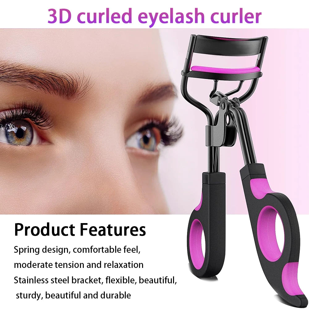 Eyelash Curler Set Lash Clip With Replacement Pads For Women Eyebrow False Eyelashes Multipurpose Face Razor Makeup Tools