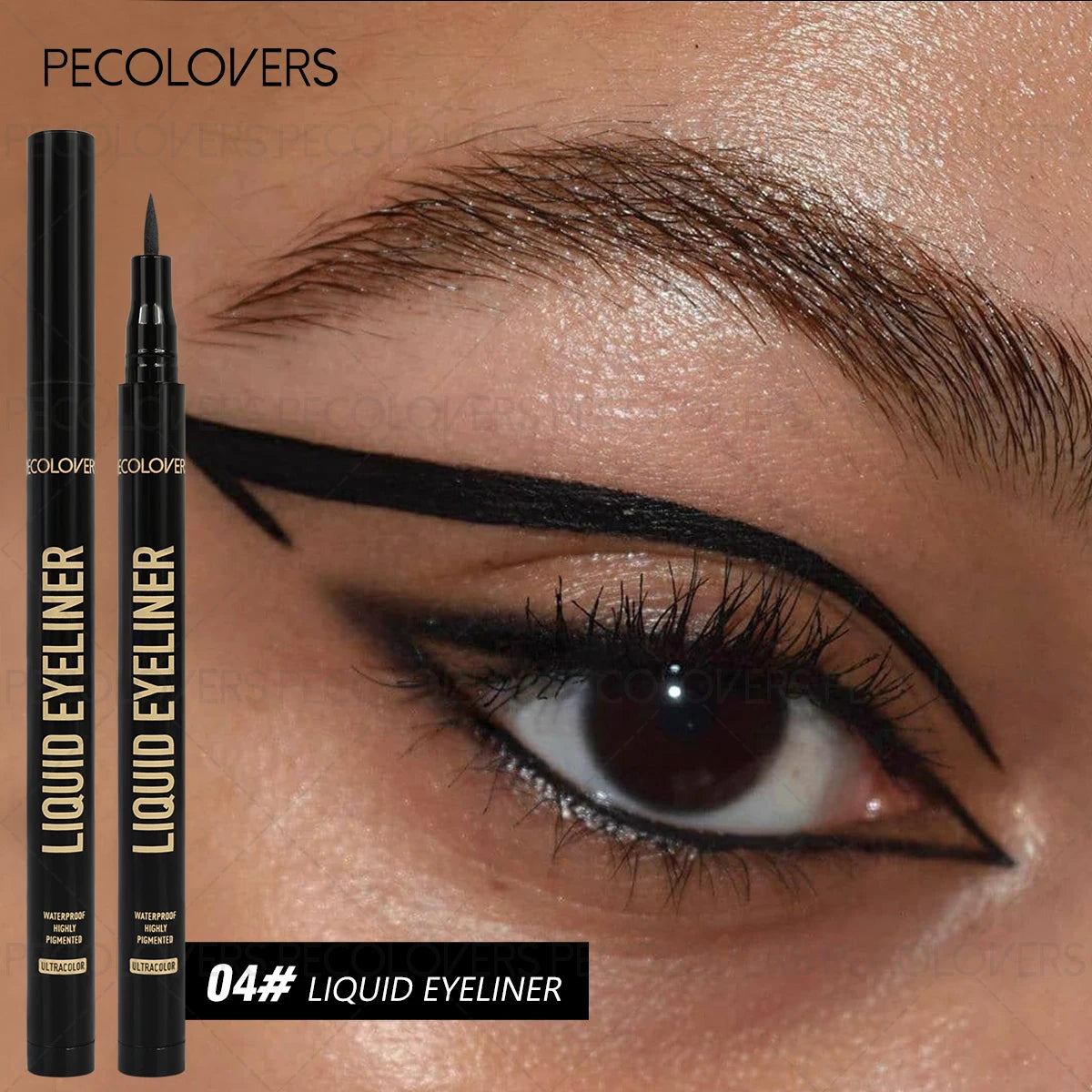 1 Pc Liquid Colorful Eyeliner, High Color Rendering Eyeliner Pen, Quick Drying Waterproof and Sweat-proof, for All Types