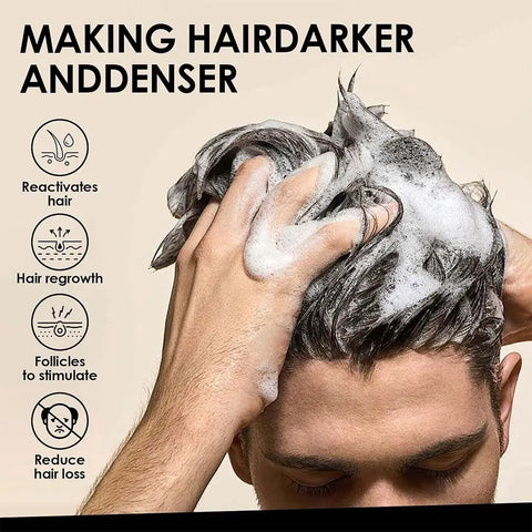 SPARTAN Strengthen Hair Growth Shampoo Improves hair's strength and elasticity strengthens roots Smoothing Hair Care