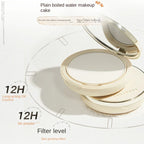 Judydoll Transparent Beige Compact Powder Oil Control & Makeup Matte Finishing Long Lasting Setting Powder Soft Focus Foundation
