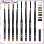 Chameleon Eyeliner Gel Pen Waterproof Shiny Chrome Eye Shadow Liner Pencil Glitter Pearl Green Gold Lying Silkworm Eyes Makeup