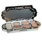 Flower Knows Swan Ballet Eyeshadow Palette Matte Fine Shimmer Pearl Face Palette 6 Colour Glitter Eye Shadow Flowerknows Makeup