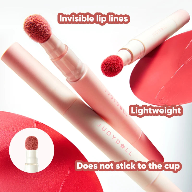 Judydoll Matte Lip Tint, Long-Lasting, Transfer-Proof, Brightening, Full Coverage, Non-Drying, Comfortable Wearing