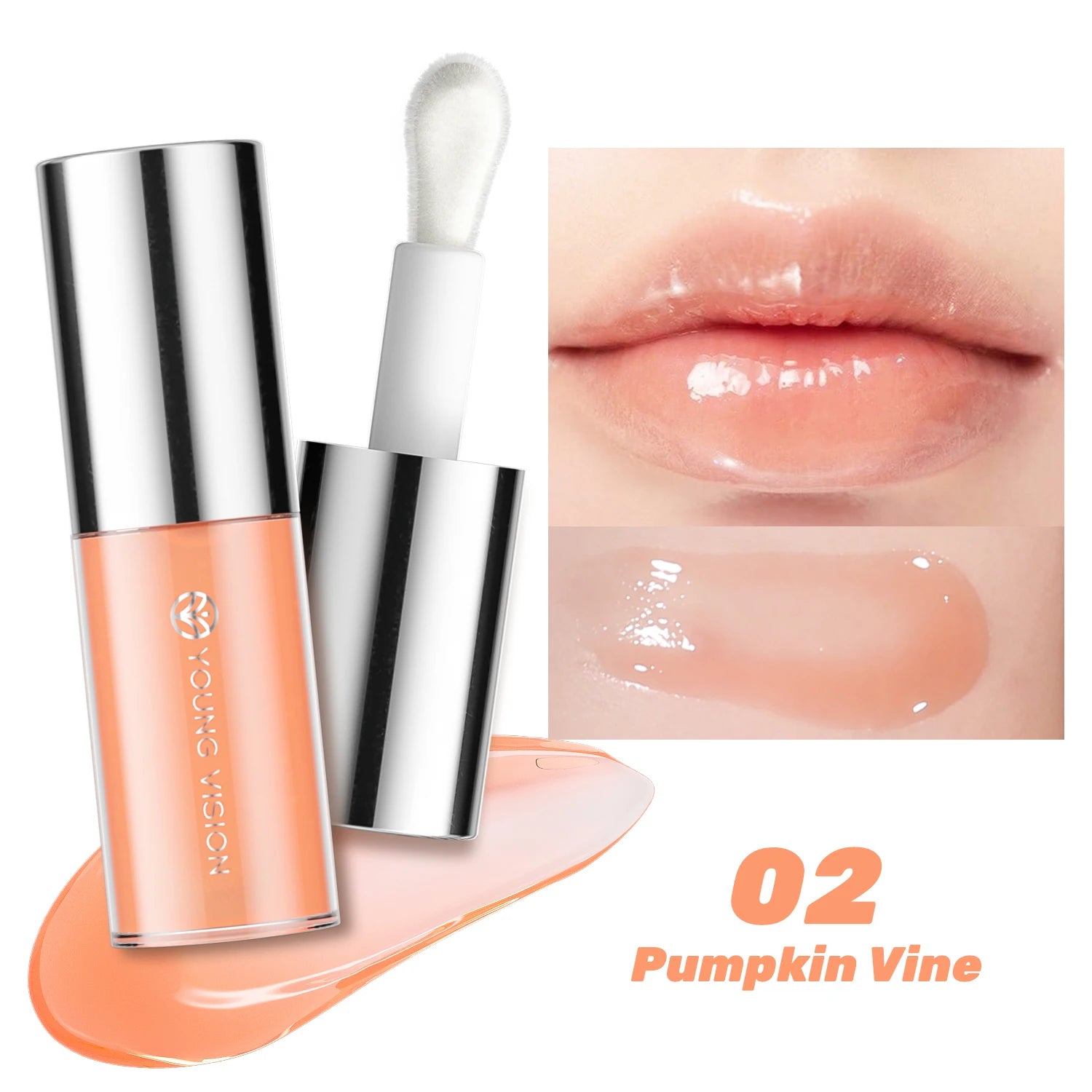Duck Lip Plump Lip Oil Moisturizing Lip Gloss Mirror Water nature long-lasting  Gloss Gloss Pearl Lip Glaze Set