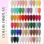 AS 6pcs Color Nail Gel Polish Kit Jelly Pink TPO FREE HEMA FREE Self Leveling Nude Natural Pink Nail Varnish Manicure Set