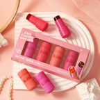 Easy Makeup Jelly Powder Blusher Stick Waterproof Long-lasting Lip And Cheek Color Dual-use Facial Powder Blusher Cream