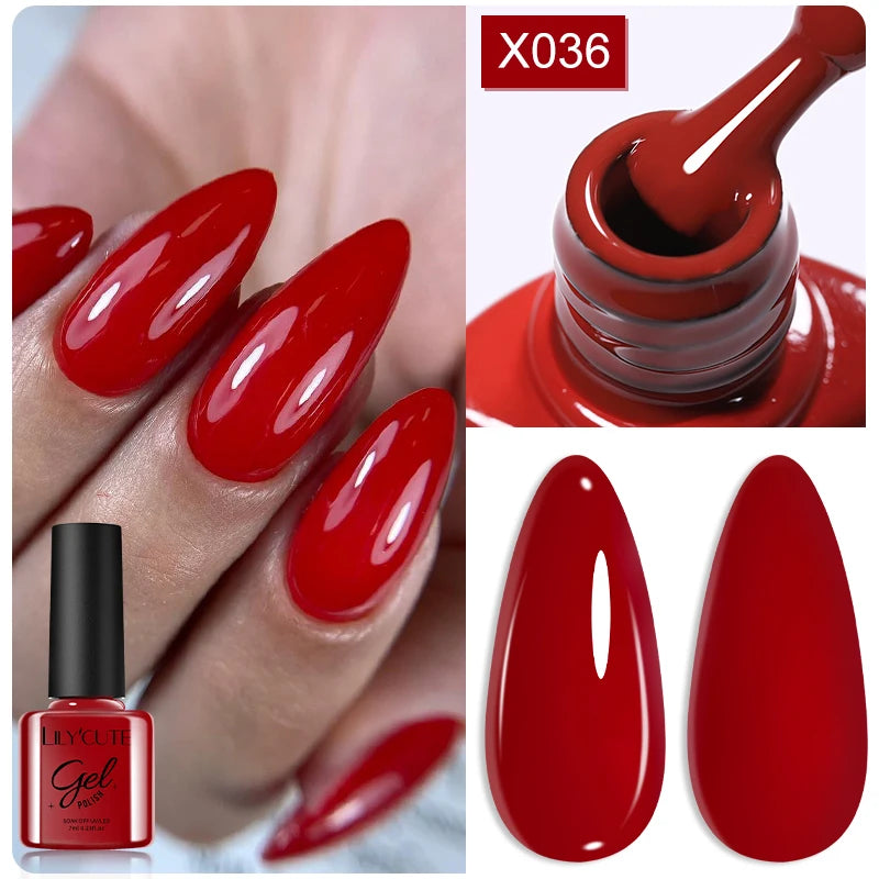 LILYCUTE 5ML Metallic Painting Liner Gel Nail Polish Super Bright Gold Silver Mirror Drawing Gel Semi Permanent Line French Nail