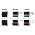 GEMERRY YY/3D/4D/5D/6D Shaped Natural Extension Eyelash Double Layers(3D/4D) Premade Volume W Shape Waterproof Fake Lashes