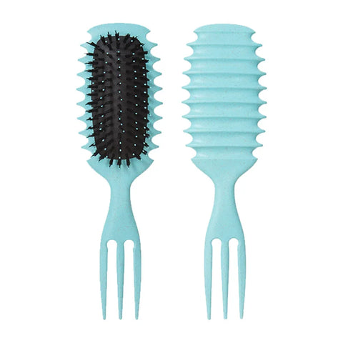 1PC Candy bursh Curly Hair Styling Brush: Defined Curls on Wet Hair- Nylon Bristles Detangling Volumizing Comb for All Hair Type
