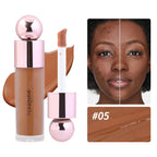 Concealer with Pore Blurring Moisturizing Oil Control Long Lasting Sweat Resistant Non Transfer for Covering Facial Blemishes