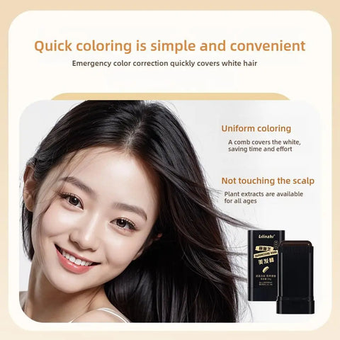 Cover Gray Hair Covering Artifacts Hair Comb Hair Color Comb Black Hair Disposable Hair Color Pen Hair Color Stick