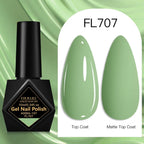 10ml Gel Nail Polish 162 Colors Nail Supplies Vernis Semi Permanent Nail Art Manicure Soak Off LED UV Gel Nail Varnishes Summer