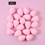 100/50/30/25/20/12PCS XL Super Affordable Large Soft Makeup Sponge Beauty Egg Set, No Powder Sticking Portable Makeup Tool