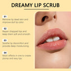 3 in1 Lip Scrub Mask Exfoliating Repairing Lighten Dry Cracked Lines Brighten Moisturizing Nourishing Beauty Plump Lip Treatment