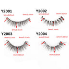 False Eyelashes 3/10 Pairs Natural Long Mink Lashes Strip Dramatic Fake Lashes Full Eye yelash Extension Makeup Faux Cils Tool