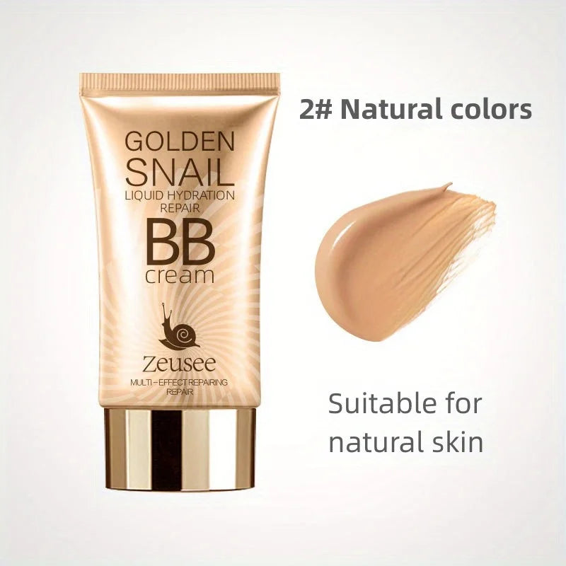 Golden Snail Hyaluronic Acid BB Cream, Moisturizing Face Makeup Foundation, All Skin Tones, Medium Coverage