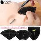 Stainless Steel Drawing Eyebrow Design Ruler for Tattoo Makeup Beginners Fast EyeBrow Drawing Auxiliary Tool Tattoo Accessories