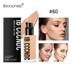 Liquid Foundation Concealer Face Naturally Matte Oil-Control Waterproof Foundation 30Ml 6 Colors Optional Cosmetic