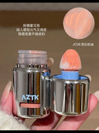 AZTK Liquid Blusher Jello Color Powder JC04  Moisturizing Highlight Beauty Expands Contracts Cheek Matte Face Makeup