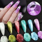 6 Colors Cat'S Eye Magnetic Nail Gel Set, Semi-Permanent UV LED Soak Off Nail Art, Smooth Intense Pigmentation, Odorless, Toxin-
