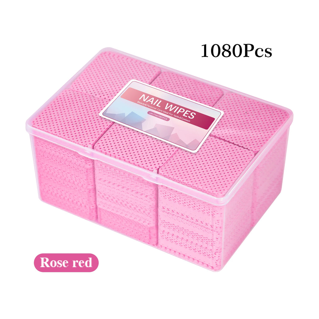 Nail Polish Remover Wipes Nail Cleaning Pads, Non Woven Nail Pads For Women Girl Beauty Salon