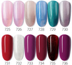 Venalisa HEMA TPO FREE Nail Gel Polish Glitter Gorgeous Full Coverage Soak Off UV LED French Nail Jelly Pink Nude Collection