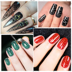 6pc Crackle Gel Nail Polish Set Quick Dry Nail Supplies Varnishes Hybrid Semi Permanent Soak Off Manicure for Nails Design