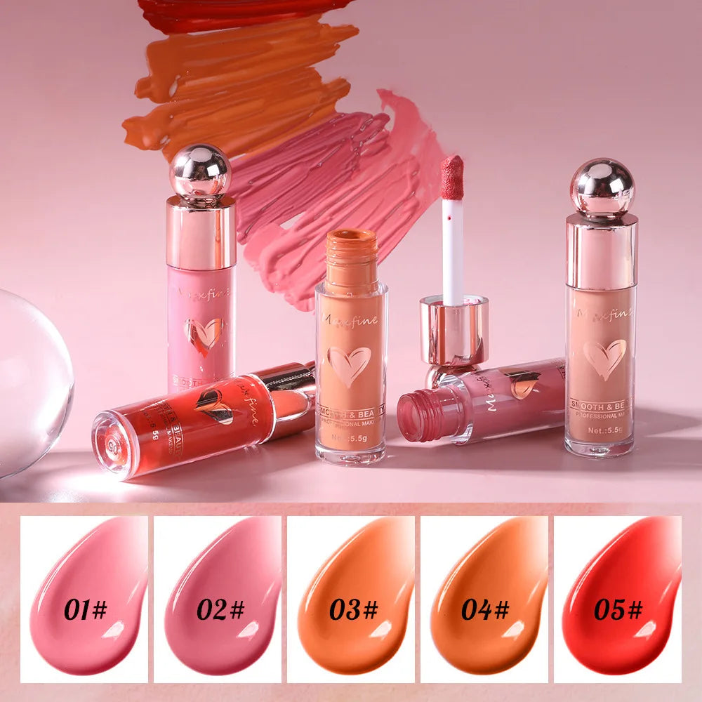 Highly Pigmented Matte Liquid Blush Long Lasting Non Fading Smooth Festival Stage Makeup Blush