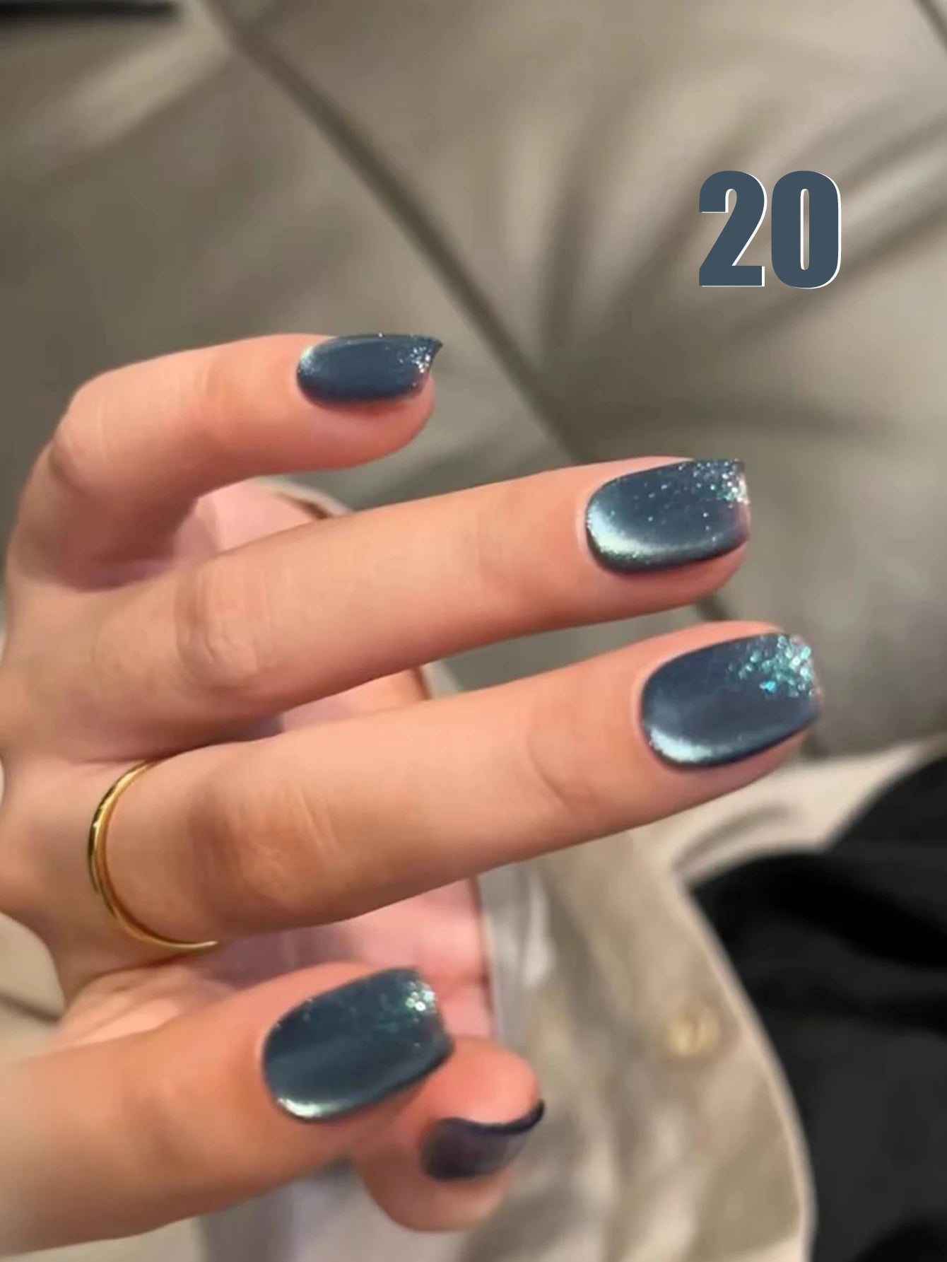 MIANEL 12ML 1-12pcs Jiannan Bistro Cat Eye Gel Nail Polish Blue Nails White Nails Pink Nails Nail Art Use Nail Supplies