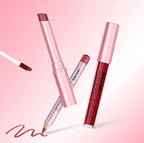 Waterproof Long Lasting Matte Black Lipstick Set Velvet Liquid Lip Gloss Lip Liner Set Red Stain Halloween Goth Makeup