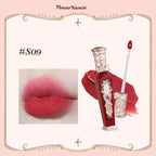 Flower Know Strawberry Rococo Cloud Liquid Lipstick Cream Lip Glaze Matte Milk Tea korean Makeup Long Lasting Lipgloss